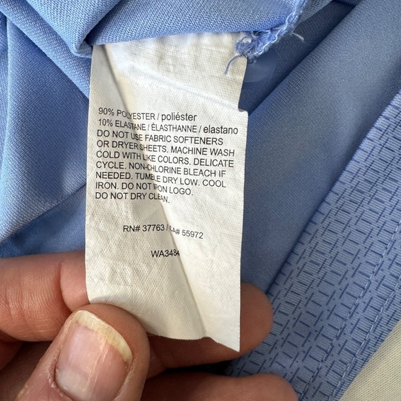 Callaway OPTI-DRY Men's Short Sleeve Performance Polo Athletic Golf Shirt Blue L - Picture 8 of 13